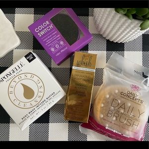 ||Brush and Body Bundle|| Brush Cleaner - Pear Butter - Body Scrubr - Foot Mask